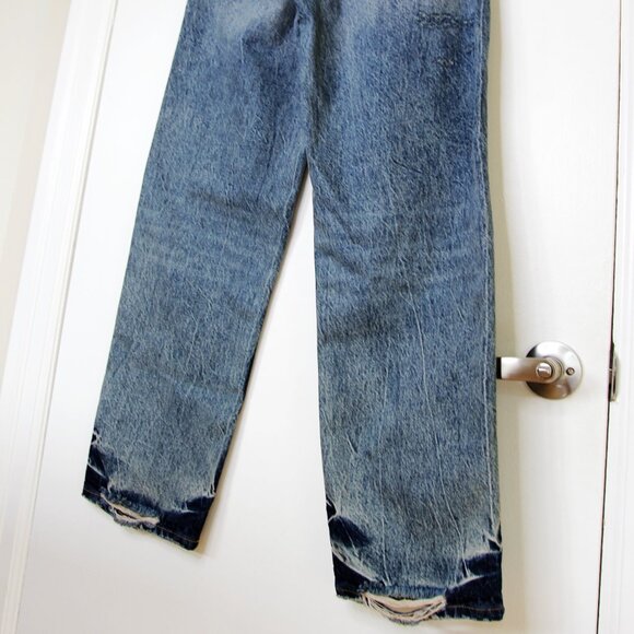 BNWT SS25 REPRESENT R3 DISTRESSED BAGGY JEANS 30 - Picture 7 of 12